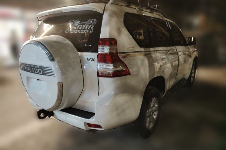 Used Toyota Prado 2017 2700 VX Nine Airbags Underbody Mount – Middle East Version Rear Right 45 Deg