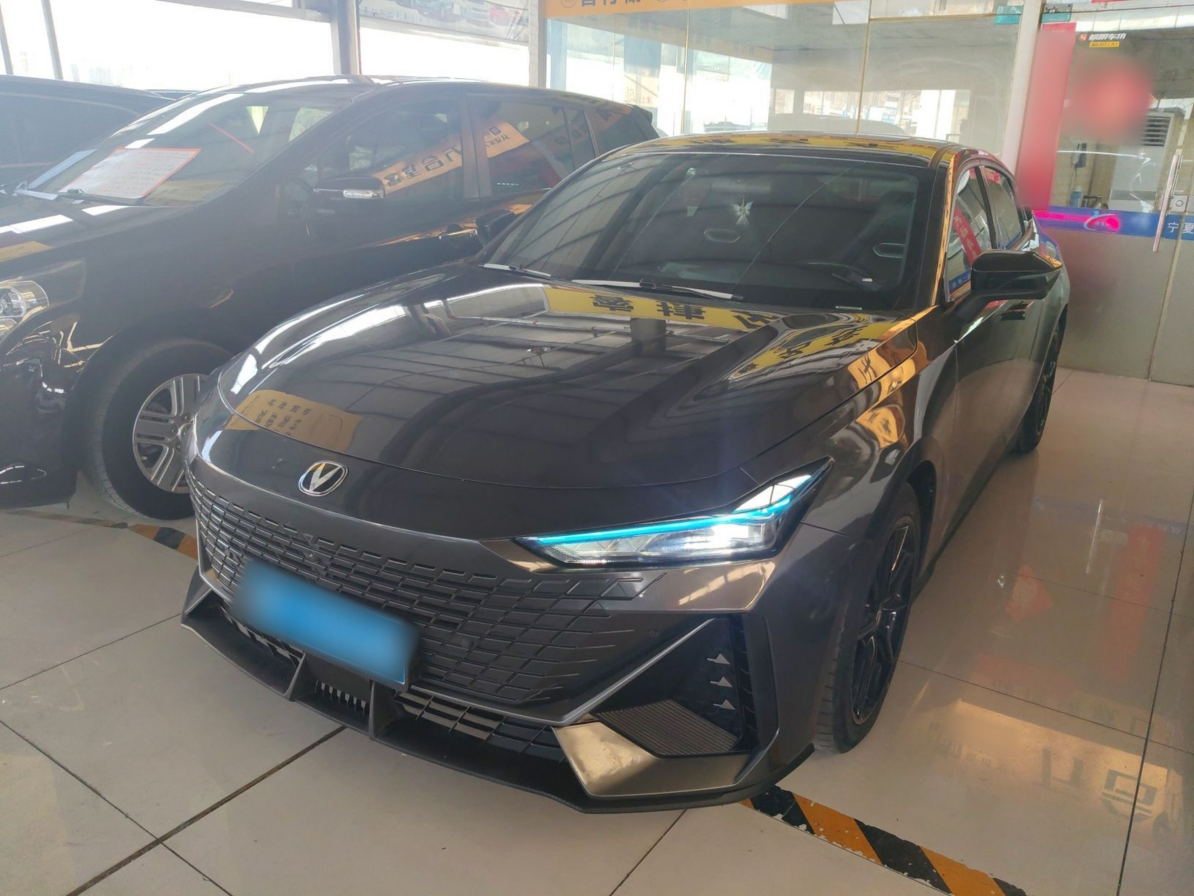 تحت مقدمة السيارة