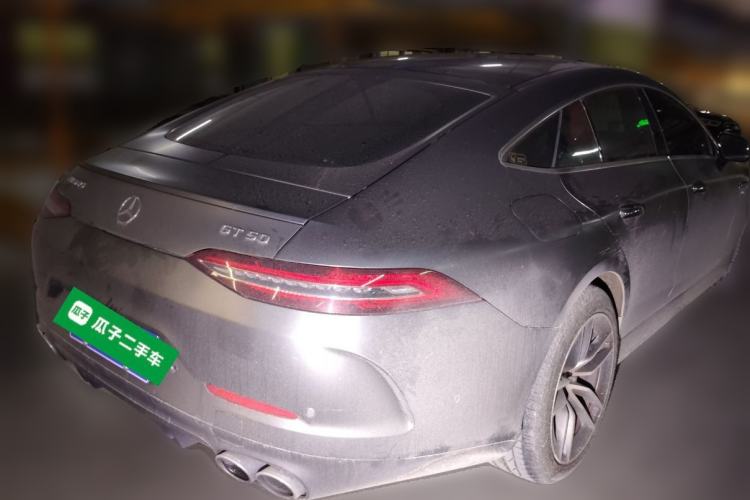 Used Mercedes-Benz AMG GT 2019 AMG GT 50 four-door sports car Rear Right 45 Deg