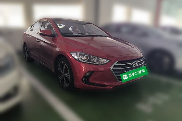 Used Hyundai Elantra (6th Generation / Lingdong) 2018 1.4T Dual-Clutch Xuan Dong · Dynamic Edition Front Right 45 Deg