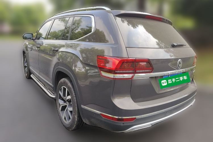 Used Volkswagen Teramont 2017 380TSI Four-Wheel Drive Luxury Edition Rear Left 45 Deg