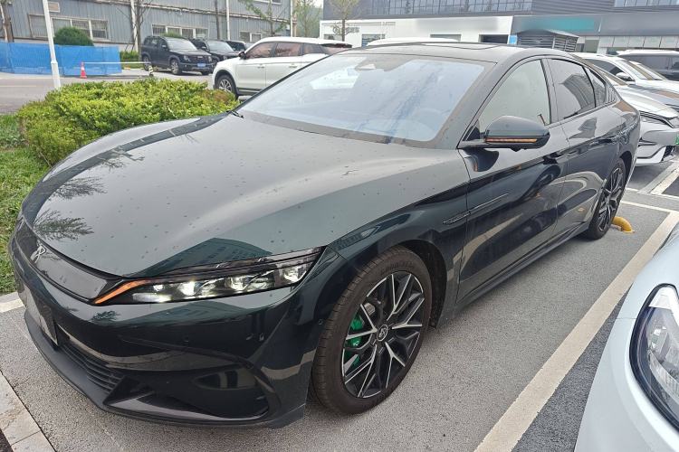 Used BYD Han 2022 EV 610 km All-Wheel-Drive Qianshan Cui Limited Edition