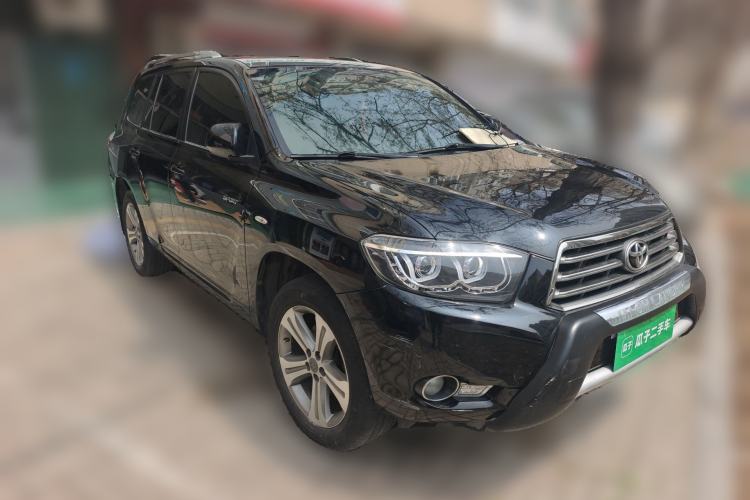 Used Toyota Highlander 2009 3.5L 4x4 7-Seater Luxury Edition Front Right 45 Deg