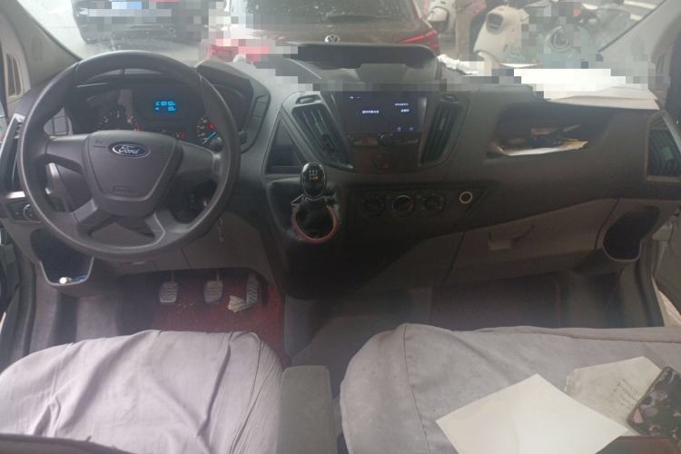 Used Ford Transit 2017 2.0T Diesel Multi-Purpose Commercial Vehicle Mid-Drive Mid-Roof China IV Standard
