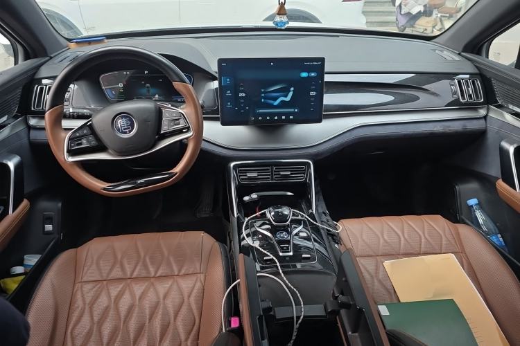 Used BYD Tang New Energy 2021 DM-i 112KM Prestige Model Center Console
