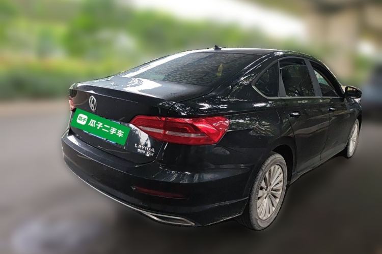 Used Volkswagen Lavida 2019 280TSI DSG Comfort Edition China VI standard Rear Right 45 Deg