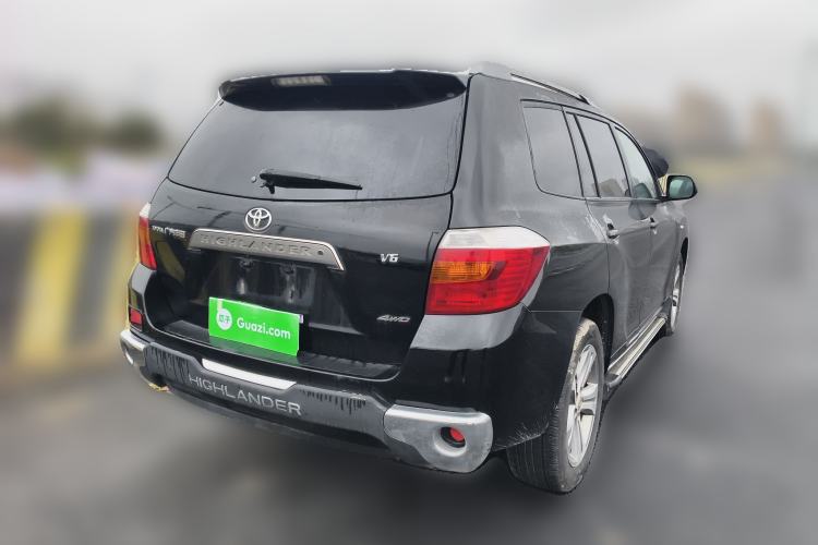 Used Toyota Highlander 2009 3.5L 4x4 7-Seater Luxury Edition Rear Right 45 Deg