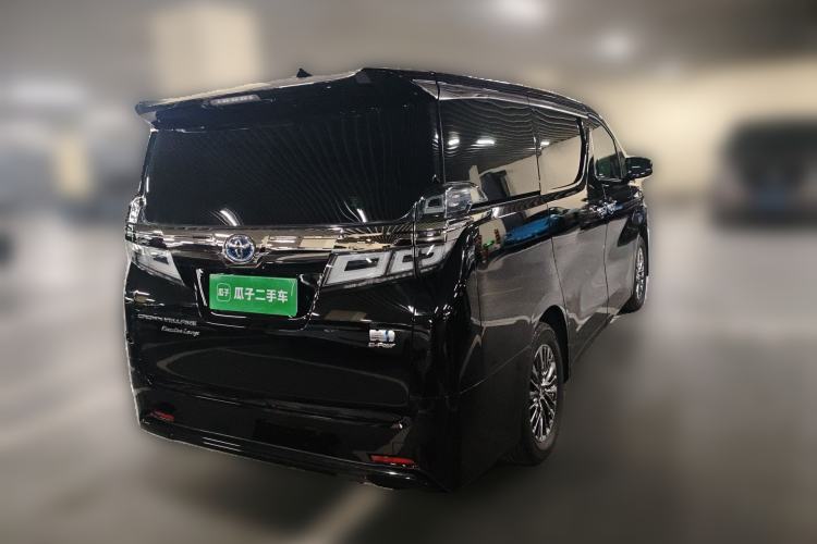Used Toyota Vellfire 2021 Crown Dual-Engine 2.5L HV Prestige Edition Rear Right 45 Deg
