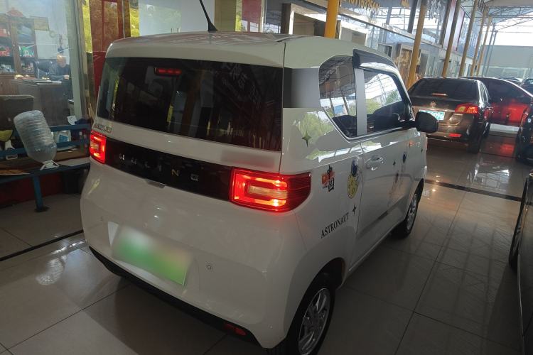 Used Wuling Hongguang MINIEV 2020 Enjoyment Model Lithium Iron Phosphate Rear Right 45 Deg