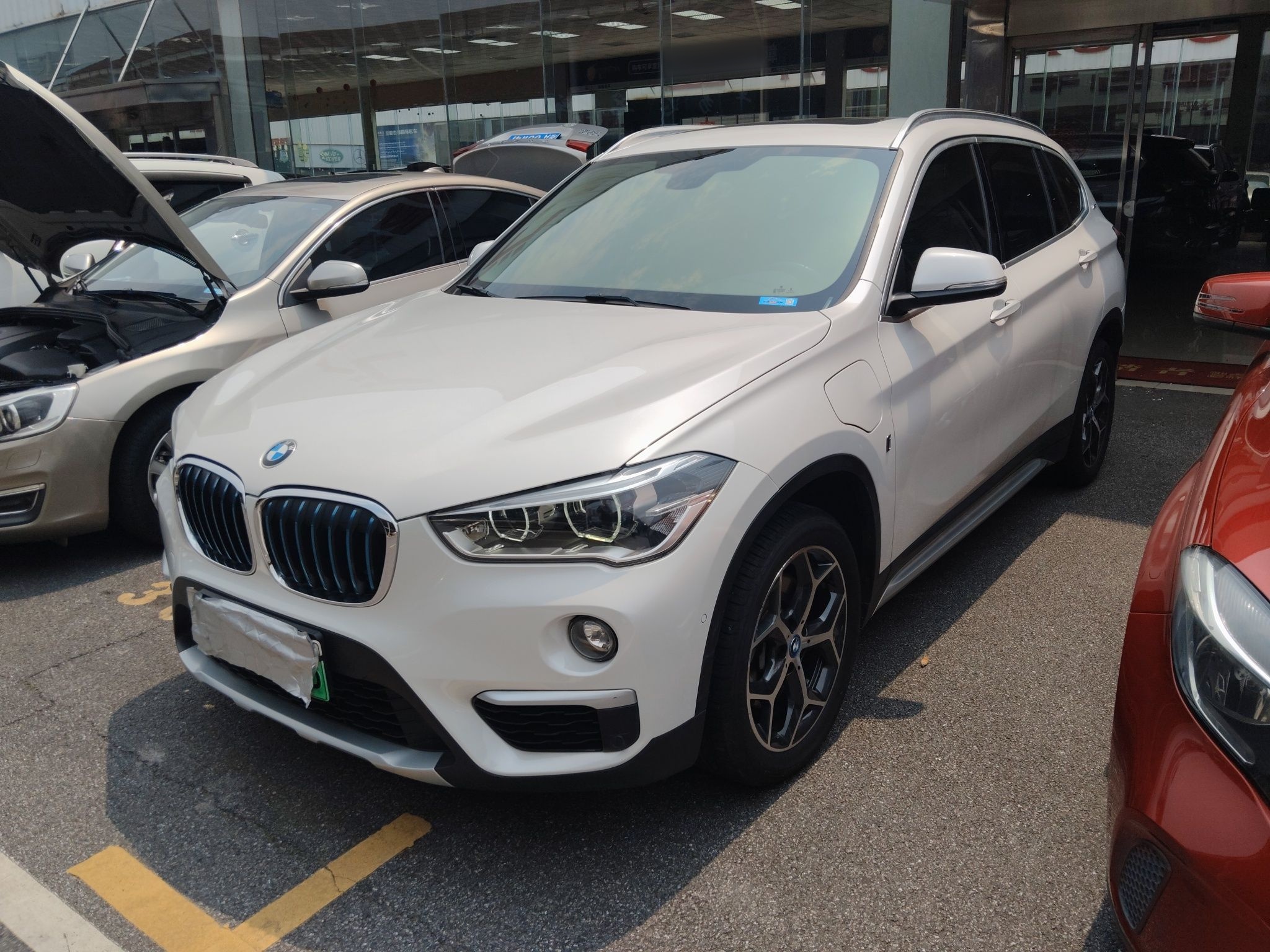 تحت مقدمة السيارة