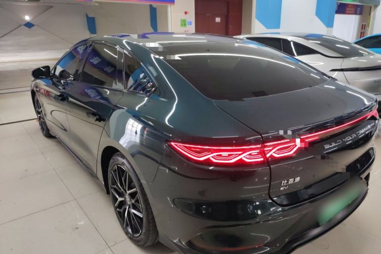 Used BYD Han 2022 EV 610 km All-Wheel-Drive Qianshan Cui Limited Edition Rear Left 45 Deg