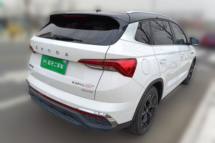 Used Skoda Kamiq 2020 GT TSI 230 DSG Flagship Edition China VI standard Rear Right 45 Deg