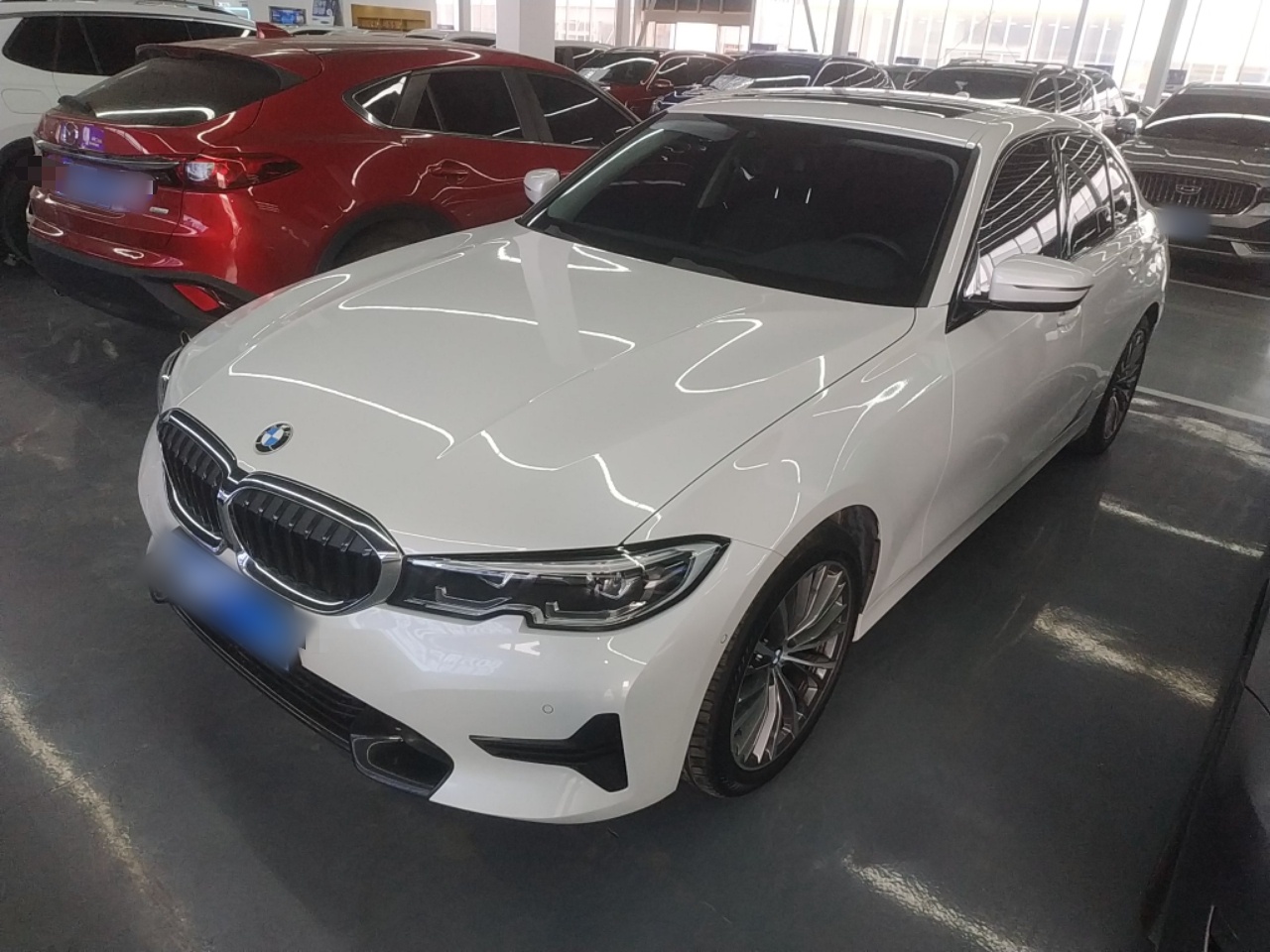 تحت مقدمة السيارة