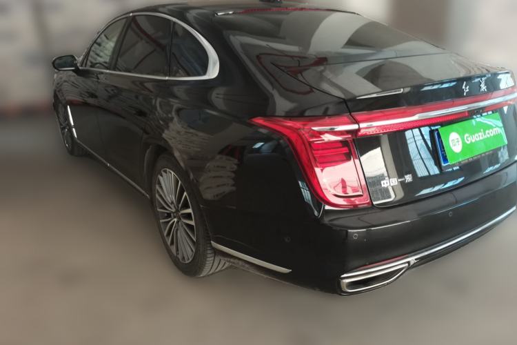 Used Hongqi H9 2022 2.0T Smart Connect Flagship Edition Rear Left 45 Deg