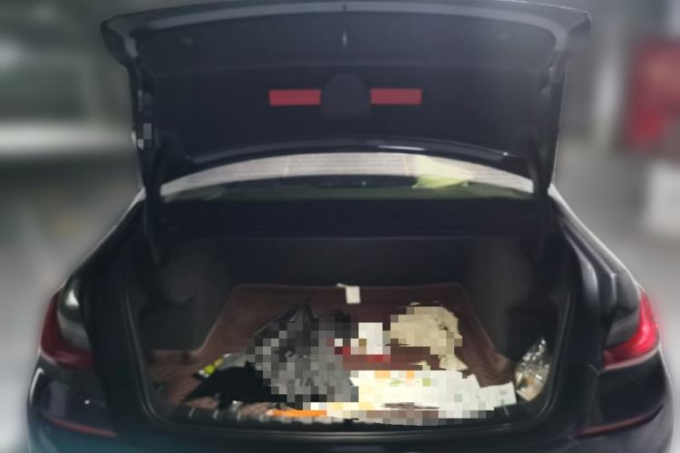 Used BMW 3 Series 2020 325i M Sport Night Edition package Trunk