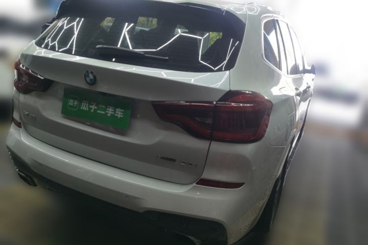Used BMW X3 2021 xDrive25i Luxury Package Rear Right 45 Deg