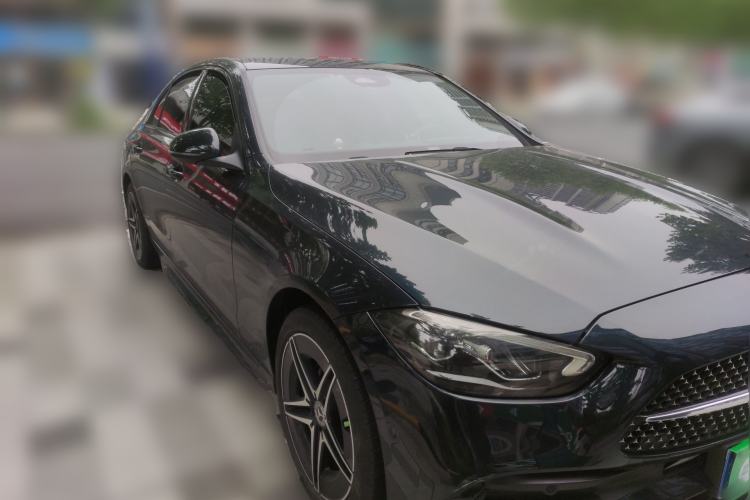 Used Mercedes-Benz C-Class 2023 C 260 L Bright Night Sports Edition Front Right 45 Deg