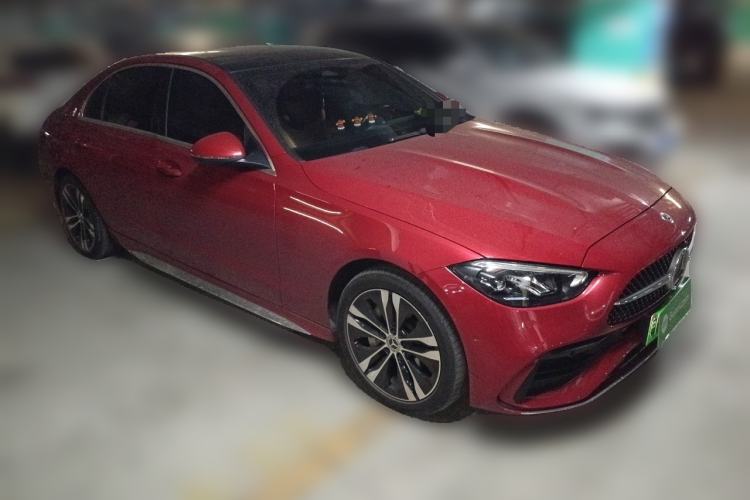 Used Mercedes-Benz C-Class New Energy 2023 Facelift C 350 eL Front Right 45 Deg