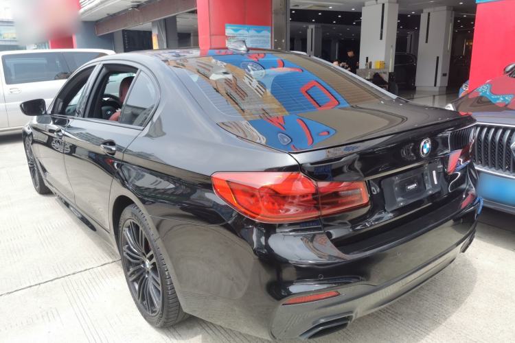 Used BMW 5 Series 2019 530Li Leading Model M Sport Package Rear Left 45 Deg