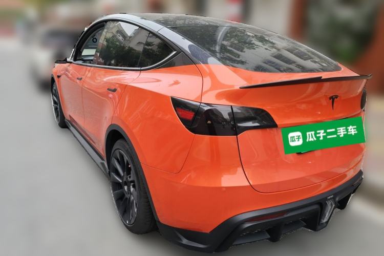 Used Tesla Model Y 2022 Revised Version Rear-Wheel Drive Rear Left 45 Deg