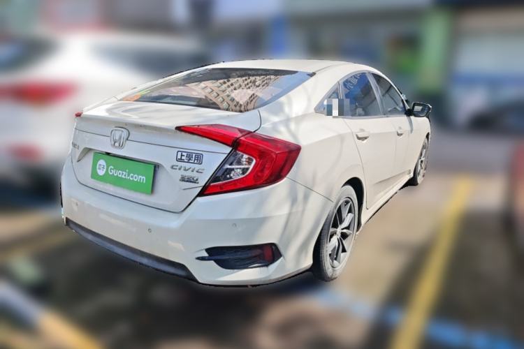 Used Honda Civic 2019 220TURBO CVT Dynamic Edition China VI Rear Right 45 Deg