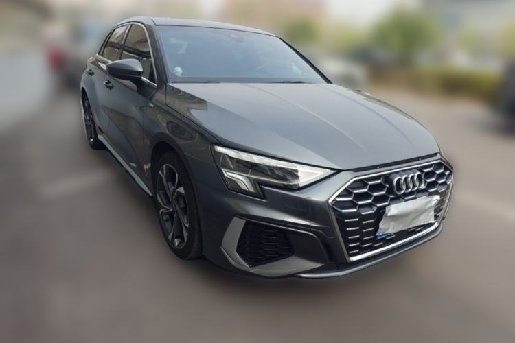 Used Audi A3 2022 Sportback 35 TFSI Luxury Sports Model Front Right 45 Deg