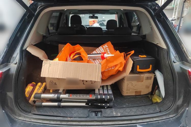 Used Volkswagen Tiguan L 2023 330TSI Automatic Two-Wheel Drive Smart Edition Trunk