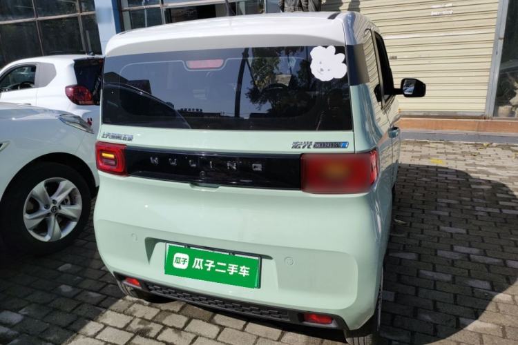 Used Wuling Hongguang MINIEV 2021 Macaron Fashion Model Lithium Iron Phosphate Rear Right 45 Deg