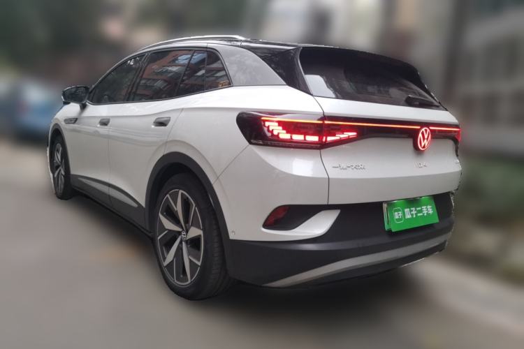 Used Volkswagen ID.4 CROZZ 2022 Long-Range Lite PRO Edition Rear Left 45 Deg