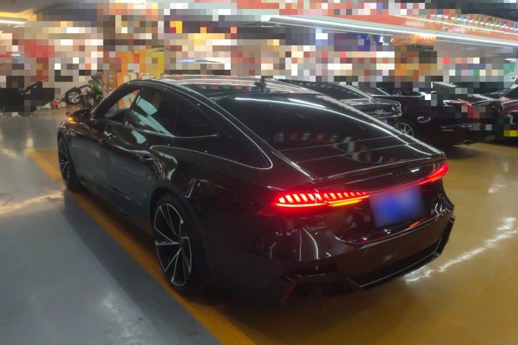 Used Audi A7 2019 55 TFSI quattro Dynamic Edition Rear Left 45 Deg