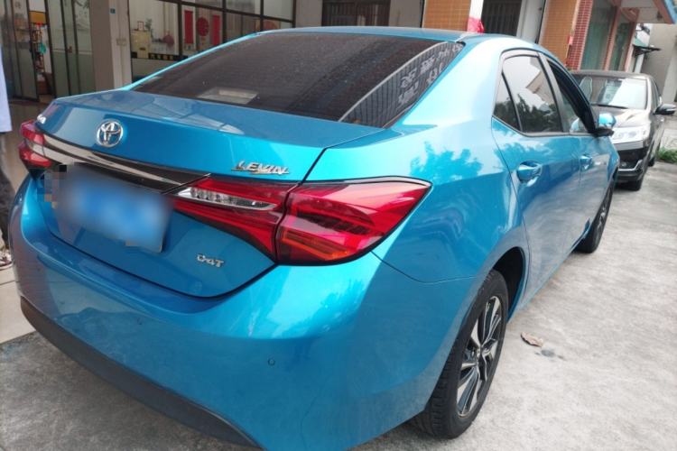 Used Toyota Levin 2018 185T CVT Luxury Edition China V Standard Rear Right 45 Deg