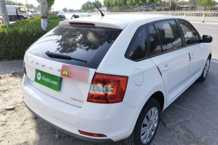 Used Skoda Rapid Spaceback 2019 Revised Version 1.5L Automatic Standard Edition China VI