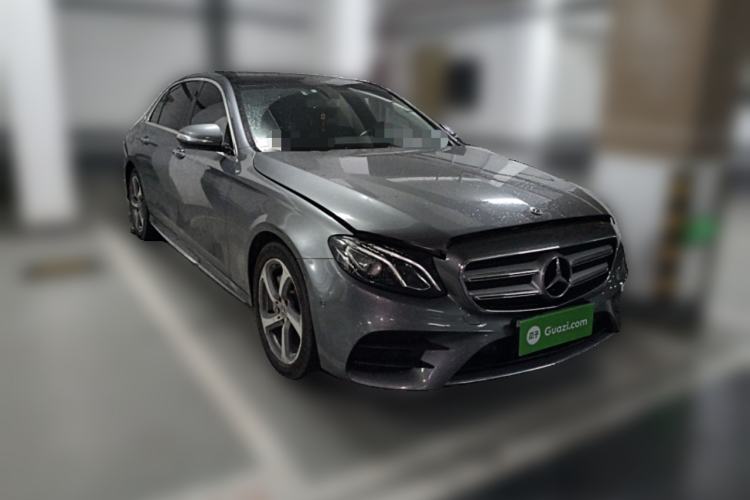 Used Mercedes-Benz E-Class 2017 E 300 L Sporty and Stylish Model Front Right 45 Deg