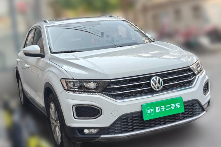 Used Volkswagen T-ROC 2020 280TSI DSG Two-Wheel-Drive Elite Version Front Right 45 Deg