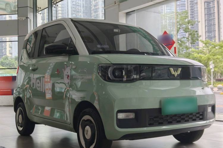 Used Wuling Hongguang MINIEV 2021 Macaron Sandwich Model 170 km Lithium Iron Phosphate