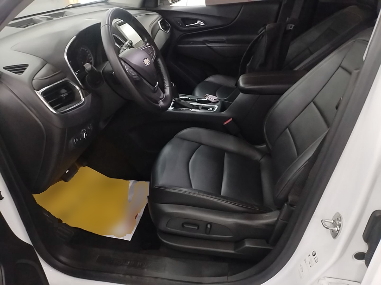Vordere Reihe im Auto