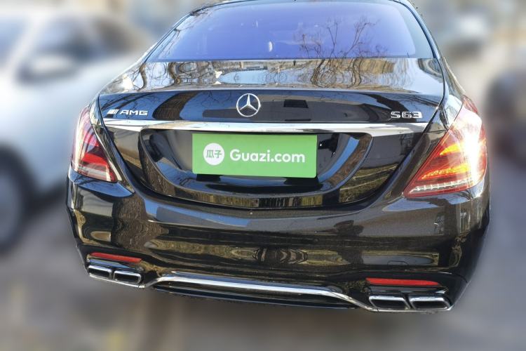 Used Mercedes-Benz S-Class AMG 2018 AMG S 63 L 4MATIC+ Rear