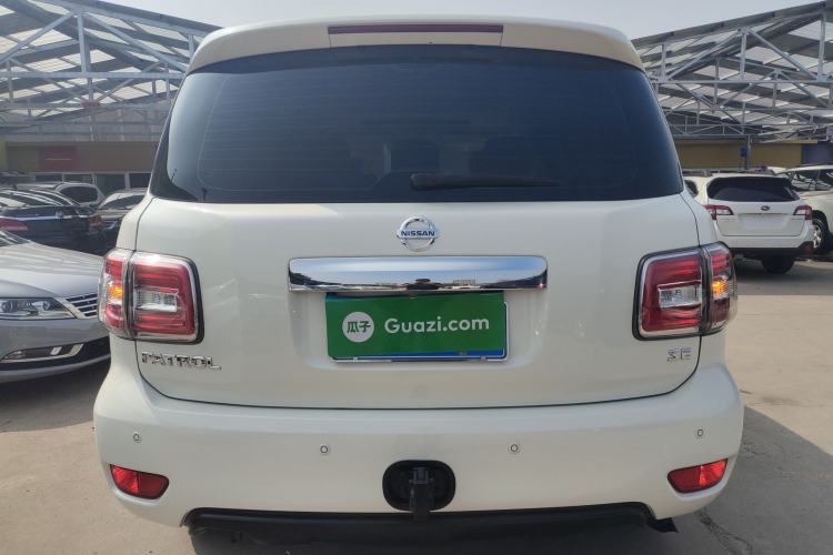 Used Nissan Patrol 2019 Y62 4.0L SE OPT with 18-inch Wheels – Middle East Rear