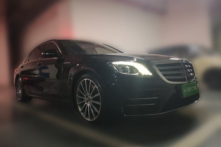 Used Mercedes-Benz S-Class 2019 S 450 L 4MATIC Front Right 45 Deg