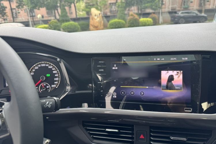 Used Volkswagen Bora 2021 1.5L Automatic Comfort Smart Connect Edition Audio And AC Panel