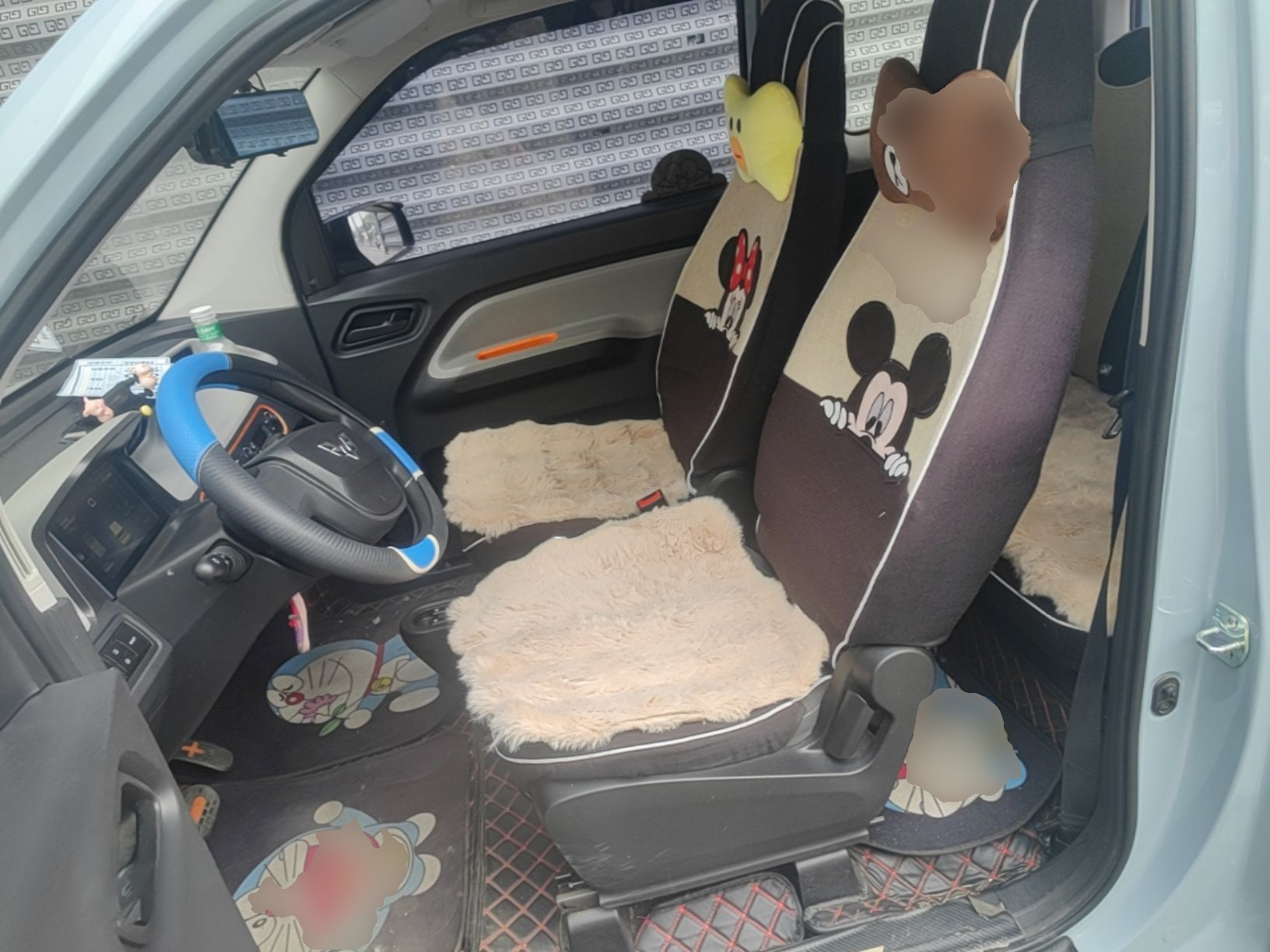 Interior delantero