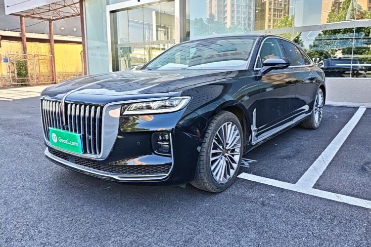 Used Hongqi H9 2020 2.0T Smart Connect Flagship Edition Front Left 45 Deg
