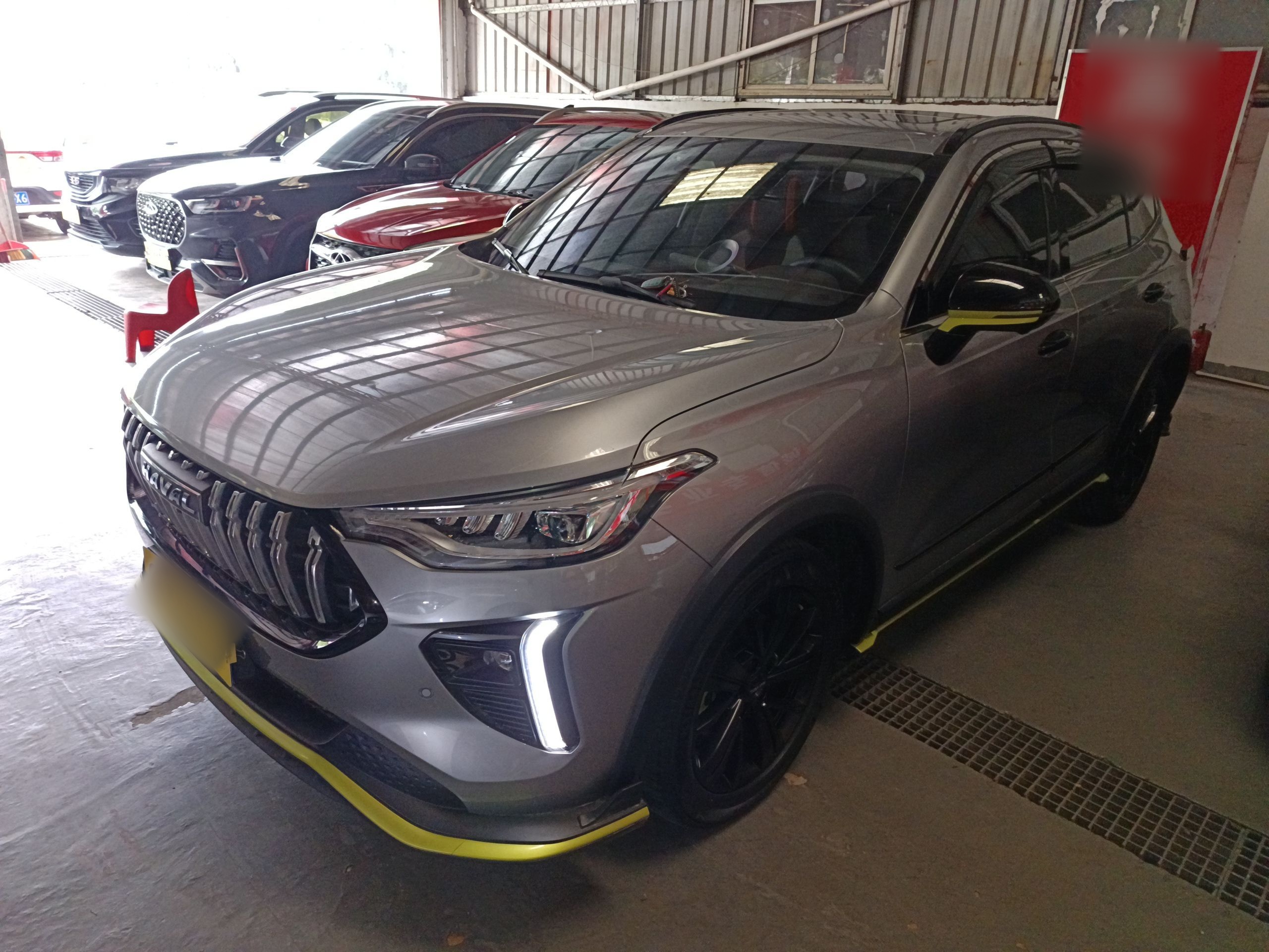 Parte inferior delantera