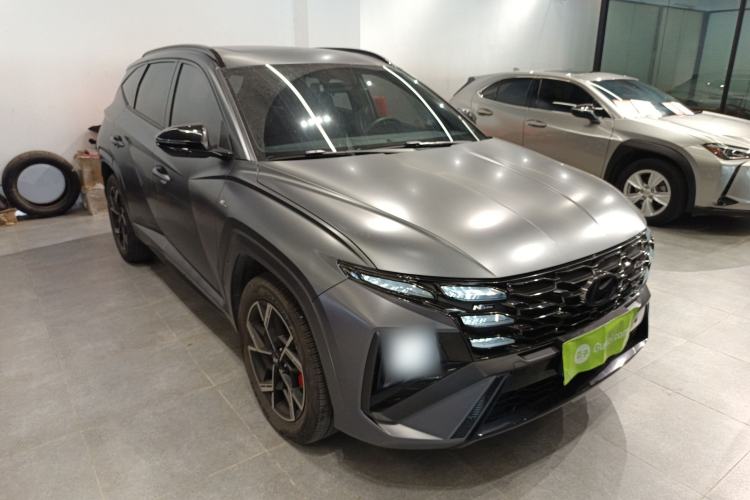 Used Hyundai Tucson 2025 Tucson L 1.5T Prestige N-Line Front Right 45 Deg