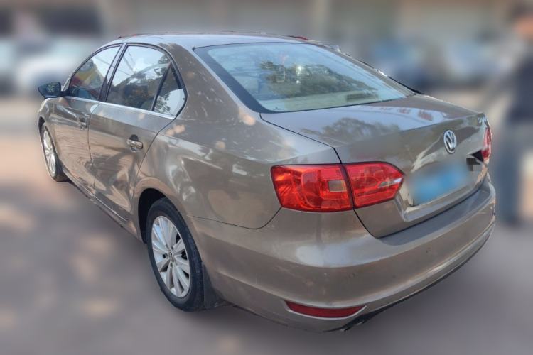 Used Volkswagen Sagitar 2014 1.4TSI Automatic Luxury Model Rear Left 45 Deg