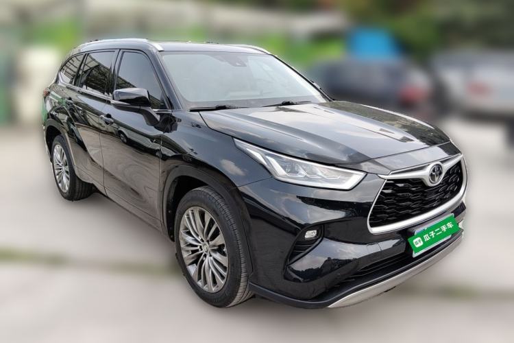 Used Toyota Highlander 2022 380T Four-Wheel Drive Prestige Edition 7-Seater Front Right 45 Deg