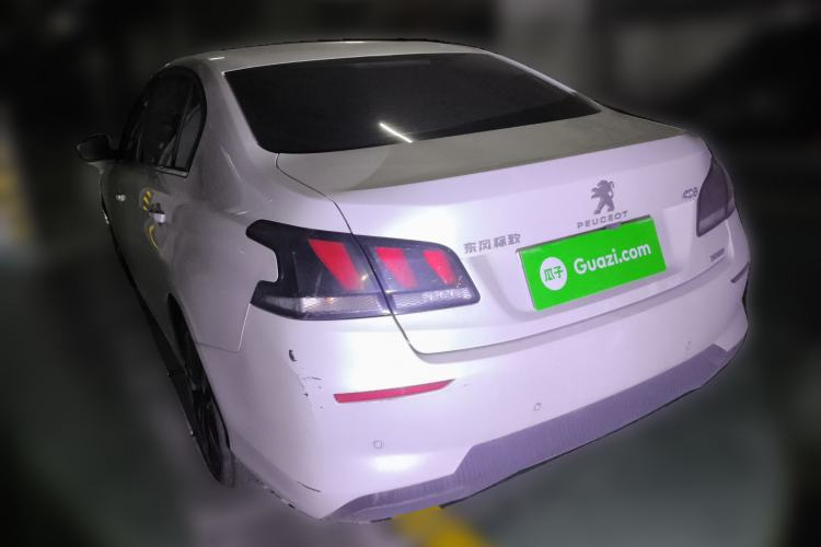 Used Peugeot 408 2020 360THP 10th Anniversary Edition Rear Left 45 Deg