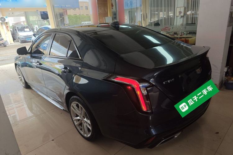 Used Cadillac CT4 2022 28T Fashion Edition Rear Left 45 Deg