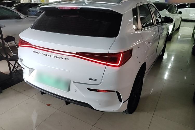 Used BYD e2 2021 Luxury Model Rear Right 45 Deg