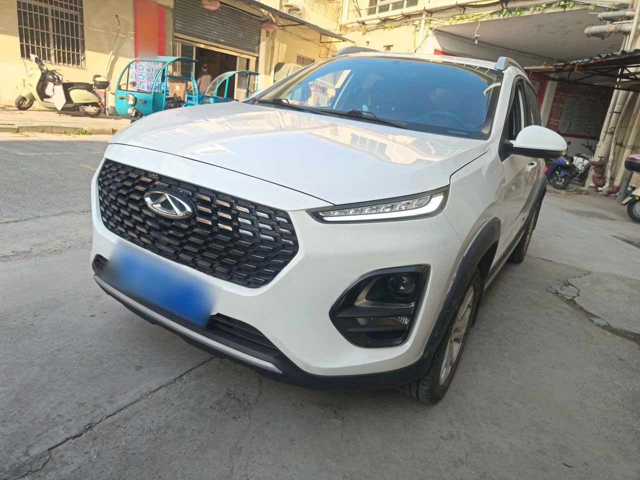 Parte inferior delantera